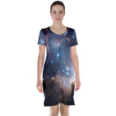 New Stars Short Sleeve Nightdress by SpaceShop