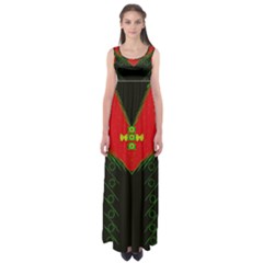 Dressed For Success Empire Waist Maxi Dress by pepitasart