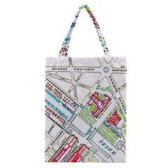 Paris Map Classic Tote Bag by Simbadda