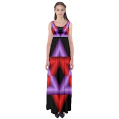 Star Of David Empire Waist Maxi Dress by Simbadda