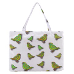 Birds Medium Zipper Tote Bag by Valentinaart