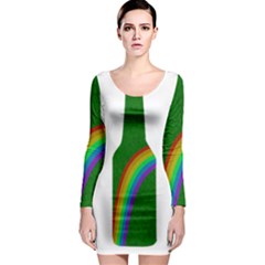 St  Patricks Long Sleeve Bodycon Dress by Valentinaart