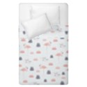 Cute Flamingos And  Leaves Pattern Duvet Cover Double Side (Single Size) View1