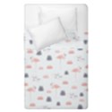 Cute Flamingos And  Leaves Pattern Duvet Cover Double Side (Single Size) View2