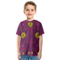 Colors And Wonderful Sun  Flowers Kids  Sport Mesh Tee View1