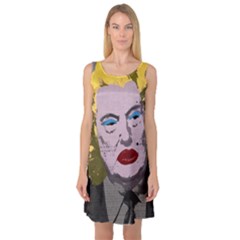 Happy Birthday Mr  President  Sleeveless Satin Nightdress by Valentinaart