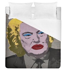 Happy Birthday Mr  President  Duvet Cover (queen Size) by Valentinaart