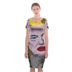 Happy Birthday Mr  President  Classic Short Sleeve Midi Dress by Valentinaart