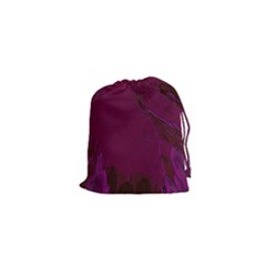 Abstract Purple Pattern Drawstring Pouches (xs)  by Simbadda