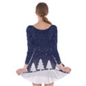 Snow Night Long Sleeve Skater Dress View2