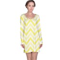 Zig zags pattern Long Sleeve Nightdress View1