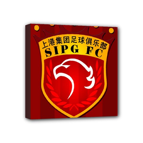 Shanghai Sipg F C  Mini Canvas 4  X 4  by Valentinaart