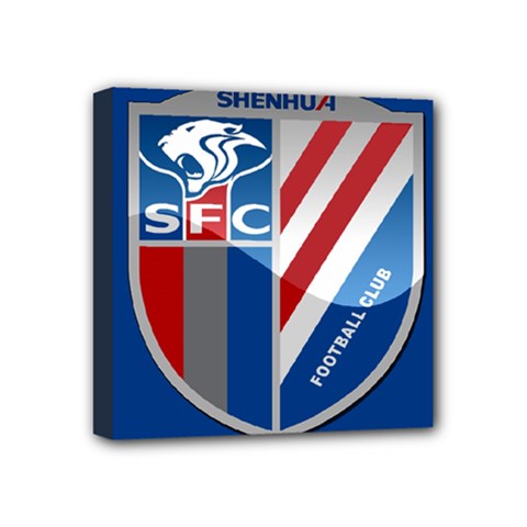 Shanghai Greenland Shenhua F C  Mini Canvas 4  X 4  by Valentinaart