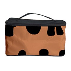 For Sale Sign Black Brown Cosmetic Storage Case by Mariart