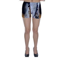 Abstract Graffiti Background Skinny Shorts by Nexatart