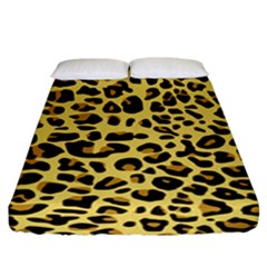 A Jaguar Fur Pattern Fitted Sheet (california King Size) by Nexatart