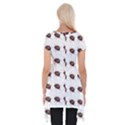 Insect Pattern Short Sleeve Side Drop Tunic View2