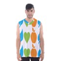 Fruit Apple Orange Green Blue Men s Basketball Tank Top View1