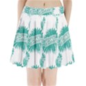 Happy Easter Theme Graphic Print Pleated Mini Skirt View1