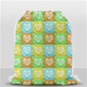 Colorful Happy Easter Theme Pattern Drawstring Bag (Small) View2