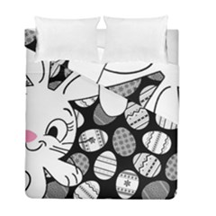 Easter Bunny  Duvet Cover Double Side (full/ Double Size) by Valentinaart