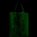 Dendron Diffusion Aggregation Flower Floral Leaf Green Purple Zipper Classic Tote Bag View2