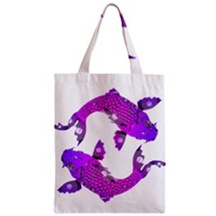 Koi Carp Fish Water Japanese Pond Zipper Classic Tote Bag by Nexatart