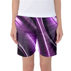 Fractal Mathematics Abstract Women s Basketball Shorts by Nexatart