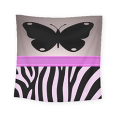 Butterfly Square Tapestry (small) by mugebasakart