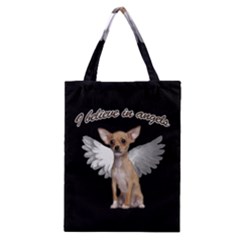 Angel Chihuahua Classic Tote Bag by Valentinaart