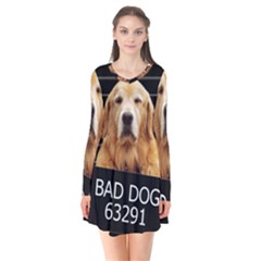 Bad Dog Flare Dress by Valentinaart