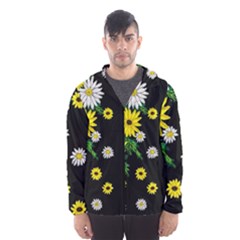 Floral Rhapsody Pt 3 Hooded Wind Breaker (men) by dawnsiegler