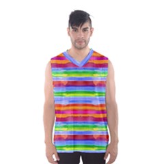 Stripes Print Designs 3 Men s Sportswear by beatbeatwing