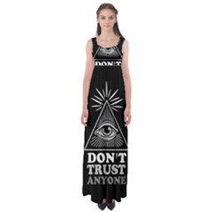 Illuminati Empire Waist Maxi Dress by Valentinaart