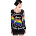 Rainbow sheep Long Sleeve Bodycon Dress View2