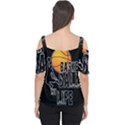 Basketball is my life Women s Cutout Shoulder Tee View2