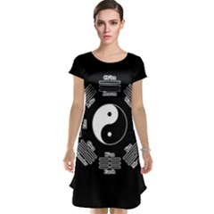 I Ching  Cap Sleeve Nightdress by Valentinaart