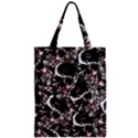 Skulls pattern Zipper Classic Tote Bag View1