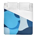 Blue Polka Duvet Cover (Full/ Double Size) View1