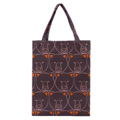 Bears Pattern Classic Tote Bag by Nexatart