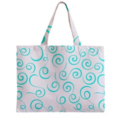 Pattern Zipper Mini Tote Bag by ValentinaDesign