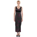 Skull pattern Fitted Maxi Dress View1