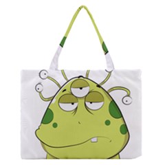 The Most Ugly Alien Ever Medium Zipper Tote Bag by Catifornia