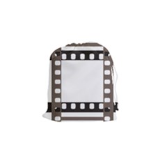 Frame Decorative Movie Cinema Drawstring Pouches (small)  by Nexatart