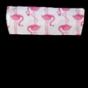 Pink Flamingos Pattern Flap Messenger Bag (L)  View1