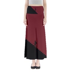 Walking Stairs Steps Person Step Maxi Skirts by Nexatart