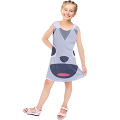 Cat Smile Kids  Tunic Dress by BestEmojis