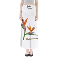 Bird Of Paradise Maxi Skirts by Valentinaart