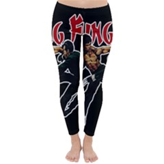 Kung Fu  Classic Winter Leggings by Valentinaart