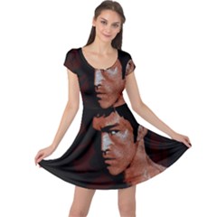 Bruce Lee Cap Sleeve Dresses by Valentinaart